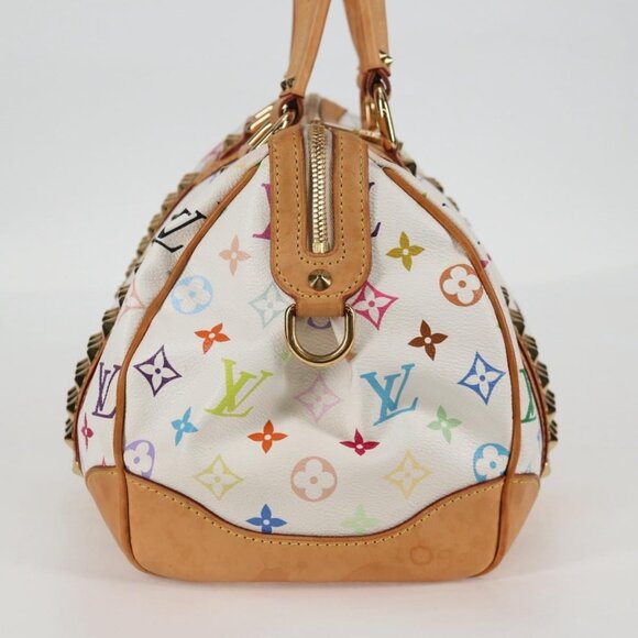 LOUIS VUITTON Monogram Multicolor Courtney MM Bag 2way White M45641 Auth 124887V - Picture 4 of 16